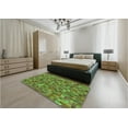 thumbnail image 4 of Ahgly Company Indoor Rectangle Patterned Antique Bronze Green Area Rugs, 8' x 12', 4 of 6