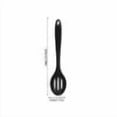 thumbnail image 1 of PEONAVET Silicone Spoon Spoons Of Silica Gel Long-handled Ladle Of Soup Strainer Noodles For Ramen Tablespoons Tablespoons Rice Salad Spoons Kitchen Strainer, 1 of 5