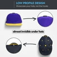 thumbnail image 3 of 8Pcs Adhesive Hat Racks Free-punch Casual Hat Storage Hook Simple (White), 3 of 9