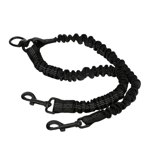 Hearth & Gear Pet Supplies Reflective Double Ended Leash For Dogs One Drag And Two Leashes Retractable Reflective Dog Leash Leash Retractable 2 Dog Leash Dogs Stuff Large Dog Retractable Leash Dog