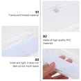 thumbnail image 4 of Miangastore 2Pcs Practical Glasses Storage Boxes Simple Eyeglasses Cases (Transparent), 4 of 8