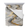 thumbnail image 7 of Yellow Grey Ombre King Size Down Alternative Comforter, Lightweight Comforter Quilt Bedding Set with Pillow Shams Modern Marble Ink Painting All Seasons Bed Comforter Duvet Insert 96"x106", 7 of 7
