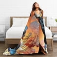 thumbnail image 6 of Invincible Throw Blanket Soft Lightweight Cozy Plush Flannel Bed Blanket Fuzzy Fluffy Fleece Blankets for Bedroom Living Room Couch Office 40"X30", 6 of 8