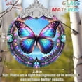 thumbnail image 2 of Adorno navideño Jocidea con forma de mariposa de cristal, 7,5 x 9 cm, 2 of 6