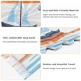 thumbnail image 5 of FORMRS Womens Scarf Winter Soft Long Big Warm Shawls Wrap Tassel Scarves, Blue Nautical Pattern, 5 of 9