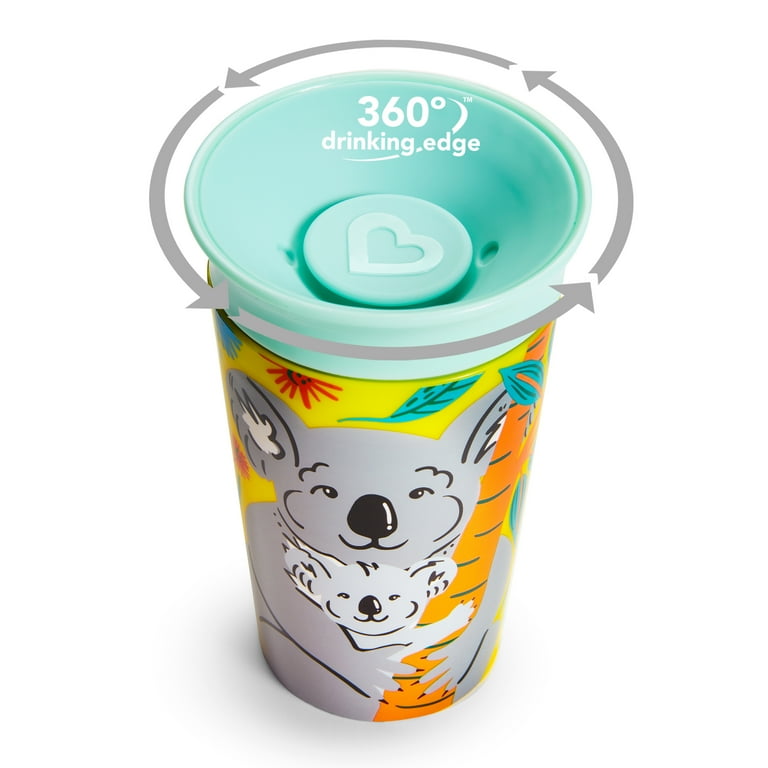 Munchkin® Miracle® 360° WildLove Sippy Cup, 9 oz, Koala, Unisex