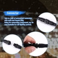 thumbnail image 3 of 8 Pin M/F Plug Waterproof Connector Cable Black, 3 of 9