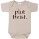 thumbnail image 1 of Body BIBIBLISSBABY Plot Twist 0-3 meses color avena, 1 of 8
