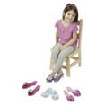 thumbnail image 2 of Melissa & Doug Role Play Collection - Step In Style! Dress-Up Shoes Set (4 Pairs), 2 of 2