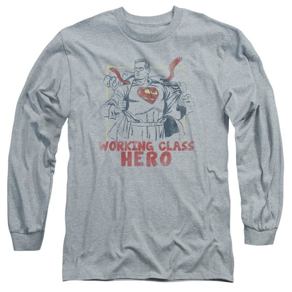 Superman - Working Class - Long Sleeve Shirt - Large