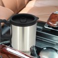 thumbnail image 3 of CARTTOU 450ml Car Kettle Electric Water Kettle Portable Stainless Steel Cup Thermoses, 3 of 7
