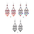 thumbnail image 4 of fastboy 2 Pieces Engagement Bohemian Earrings Girls Party Rhinestone Earrings, 4 of 6