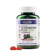 thumbnail image 1 of NatureWise Sambucus Elderberry Gummies - Immune Support Supplement for Kids Ages 4+ & Adults with Vitamin C, D3, Zinc - Elderberries Equivalent to 3520mg - Vegan, Non-GMO - 90 Count[45-Day Supply], 1 of 1