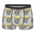 thumbnail image 4 of Goofa Sea Turtle Printed Men's Boxer Briefs Underwear, Moisture-Wicking Underwear, Trunk,Soft and Breathable Cotton Underwear-XX-Large, 4 of 9