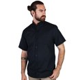 thumbnail image 1 of Camisa Manga Corta Color Negro Corte Regular Con Textura Para Hombre, 1 of 4