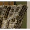 thumbnail image 3 of Padma's Plantation Nico Wicker Cushion Chair in Kubu Gray, 3 of 4