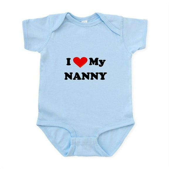 CafePress - I LOVE MY T SHIRTS: Infant Bodysuit - Baby Light Bodysuit, Size Newborn - 24 Months