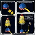 thumbnail image 3 of Funtogether Toys Summer Outdoor 360° Rotating Water Sprinkler Rocket Launcher, Garden Air Lift Off Spray Toy for Kids Yard Play, 3 of 9