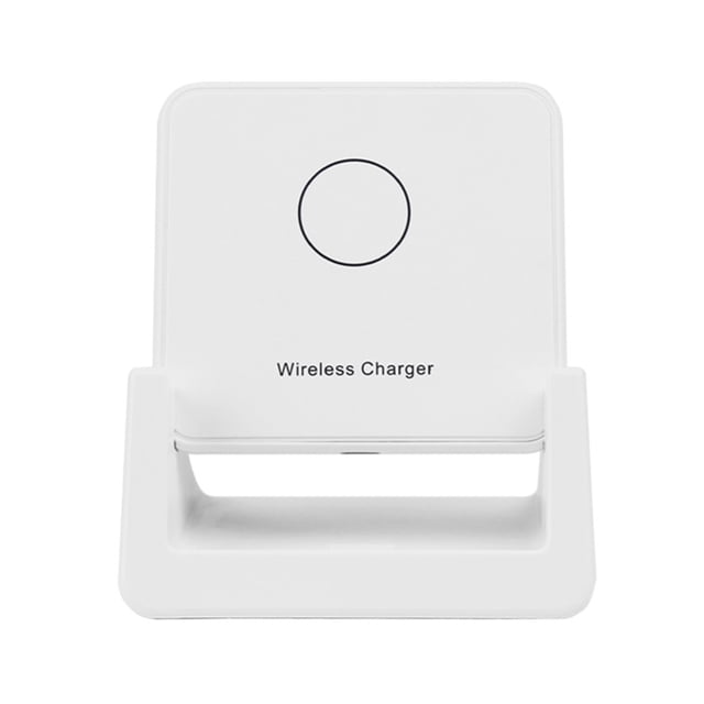 Cargador inalámbrico para teléfono móvil, cargador inalámbrico vertical de carga rápida inalámbrica de 15 W