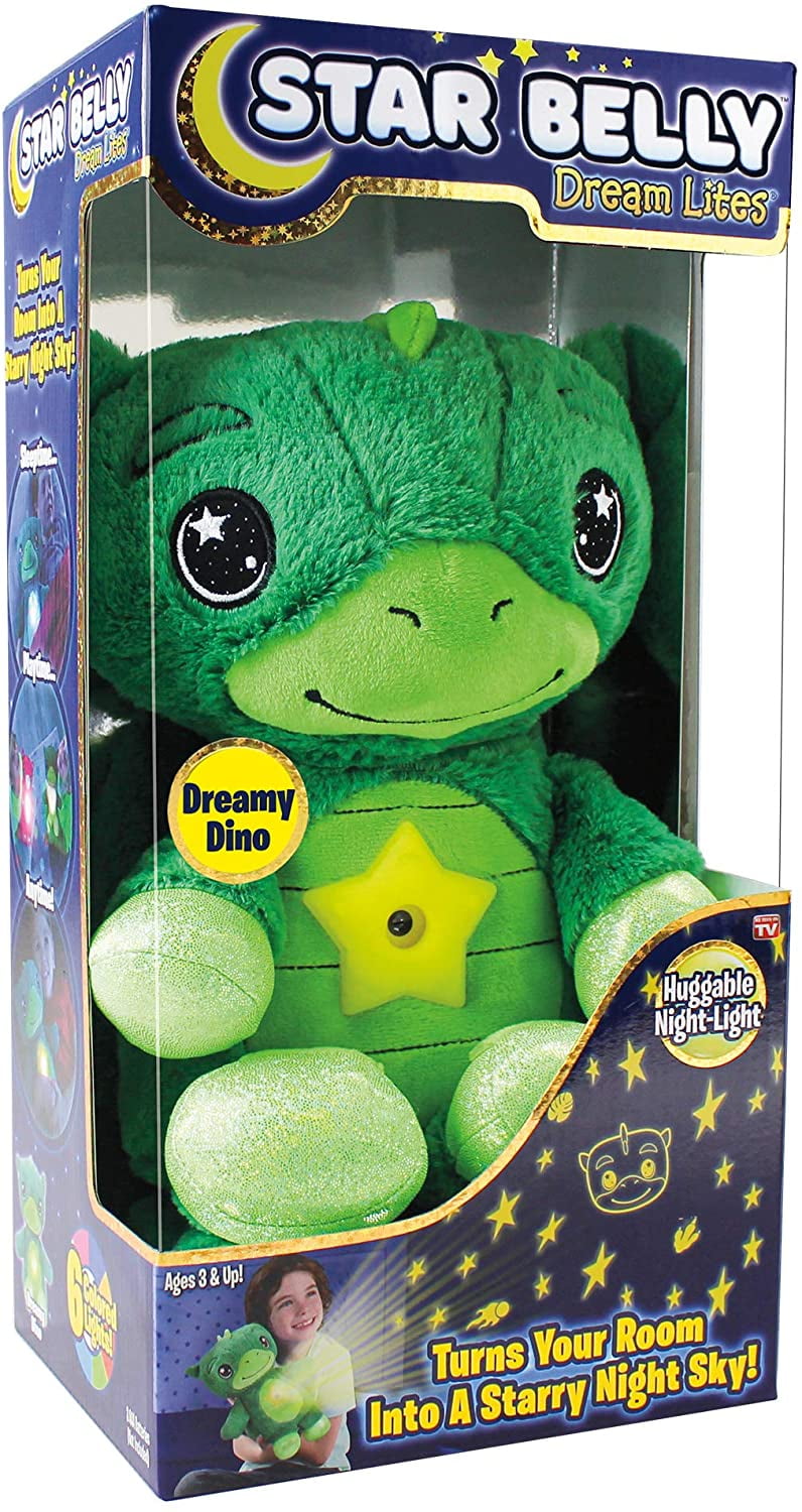 Ontel Star Belly Dream Lites Plush Toy with Light Blue for sale online 