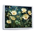thumbnail image 2 of Designart "Intricately Rendered Buttercups I" Buttercups Floater Framed Canvas Wall Art, 2 of 5