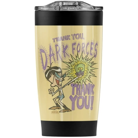 

Dexter S Laboratory/Dark Forces Stainless Steel Tumbler 20 oz Coffee Travel Mug/Cup Vacuum Insulated & Double Wall with Leakproof Sliding Lid | Great for Hot Drinks and Cold Beverages