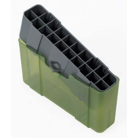 Plano Large Long Gun Ammo Case 378 Weatherby Magnum Thru 30-06 Springfield, Holds 20, Olive