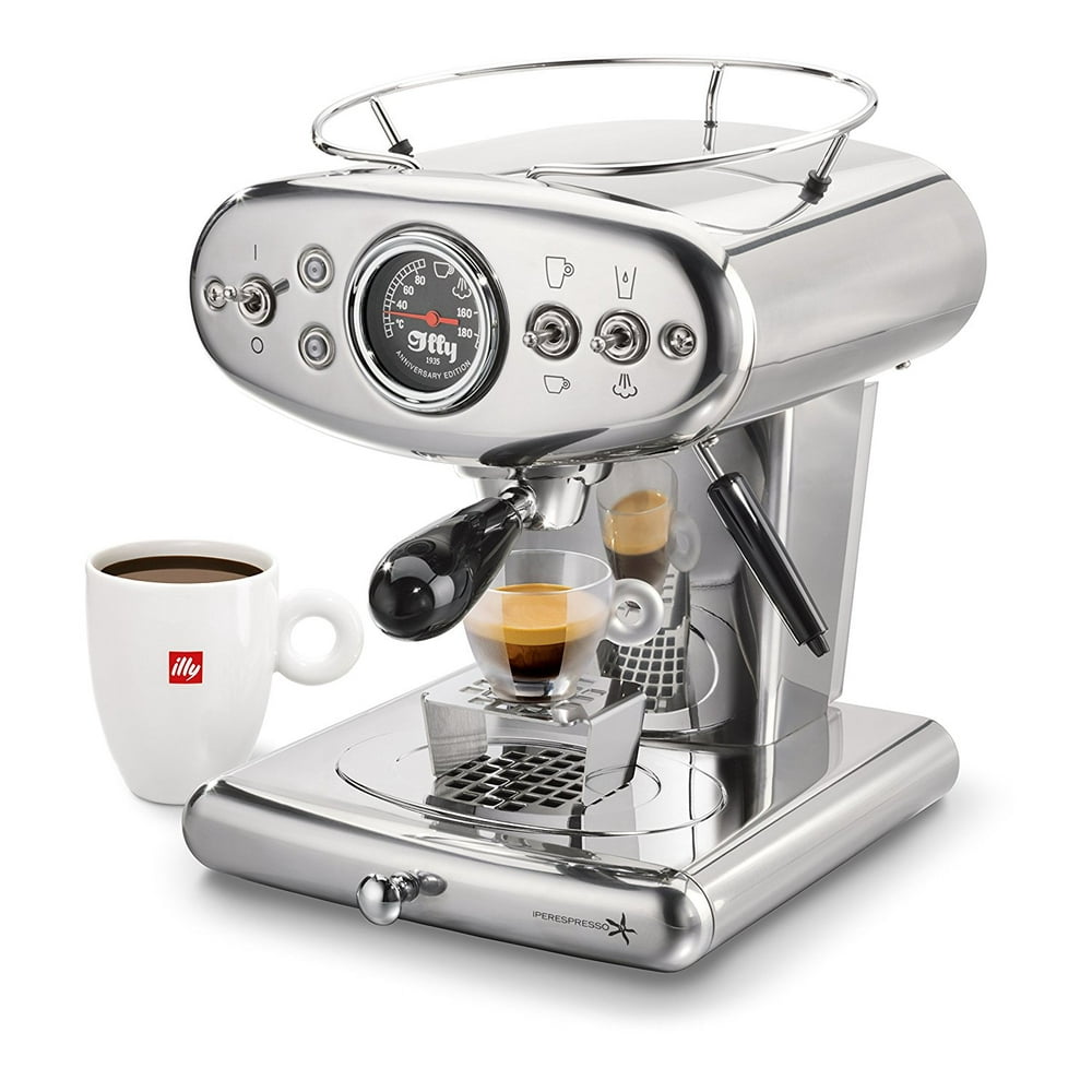 illy X1 iperEspresso Anniversary 1935 Machine Stainless Steel