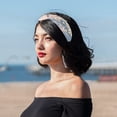 thumbnail image 5 of Cómodas diademas con nudo superior para mujeres, lindas diademas, accesorios para la cabeza para mujeres y niñas, 5 of 5