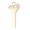 As shown, variant on CIMAXIC key shaped pendant 15 Pro Titanium Emergency Rescue Women Outdoor Exploration 1Pcs