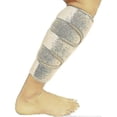 thumbnail image 2 of Soporte de pantorrilla - Soporte ajustable para espinilla - Vendaje de compresión para pantorrilla que aumenta la circulación y reduce la hinchazón muscular, 2 of 5