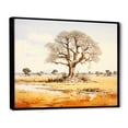 thumbnail image 2 of Designart "Resilient Desert Baobabs I" Tree Baobab Floater Framed Wall Art Prints, 2 of 5