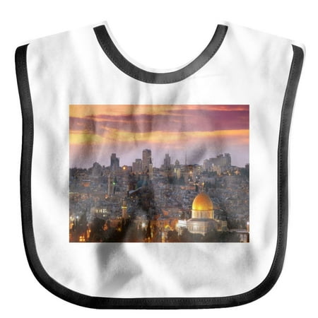 

Soft Cotton Toddler Bibs City Center Israel Twilight View Superbib Baby And Toddler For 6-24Months Essential Must Have For Eating Feeding