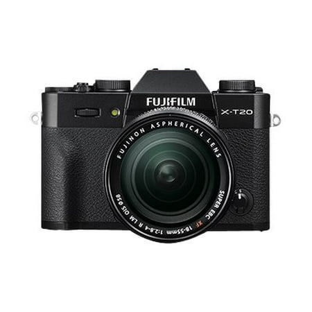Fujifilm X-T20 Mirrorless Digital Camera with 18-55mm Lens (Silver)