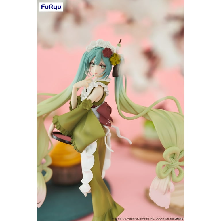 hatsune miku green dress Noodle Stopper Figure: Hatsune Miku Lime Ver main image 1