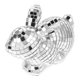 thumbnail image 5 of Moluckfu Decorativa De Con Bola Disco En Vidrio Plateado Para Oficina, 5 of 8