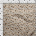 thumbnail image 3 of oneOone Tissu en Coton Cambric Beige Matériel de Robe d'Automne Tissu Imprimé Tissu au Mètre 56 Pouces de Large, 3 of 4