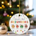 thumbnail image 3 of A Good Neighbor is A Welcome Blessing Ornament, Customized Neighbor Ornament Christmas 2025, Personalized Neighbors Ornament with Name, Gifts for Neighbor, Custom Neighbor Ornament Christmas QNuxWf, 3 of 6