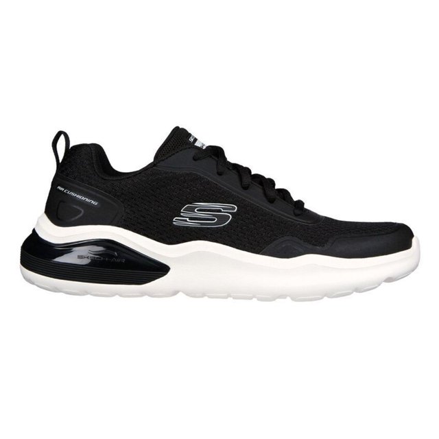 Tenis Skechers Air Cushioning - Citro Negro con Blanco para Hombre 232562BKW