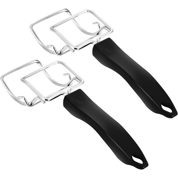 2Pcs Air Fryers Toaster Oven Tray Extractor Grills Extractor Oven Rack Pull Tool Grills Clip for Air Fryers
