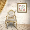 thumbnail image 3 of Tavoletti, Anne 20x20 Gold Ornate Wood Framed with Double Matting Museum Art Print Titled - Floral Fashion V, 3 of 4