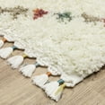 thumbnail image 2 of Style Haven  Aire Diamond Lattice Ivory/ Multi Shag Tassel Fringe Area Rug. 9' 10" x 12' 10" - Runner/Rectangle, 2 of 5