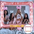 thumbnail image 3 of Shisuyan 1 Pc Birthday Inflatable Photo Frame PVC Party Photo Props Supply for Age 21, 3 of 9