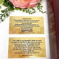 thumbnail image 5 of Psalm 23 Pocket Scripture Cards, The Lord is My Shepherd, Gold 3.5x2, 50 Cards, 5 of 7