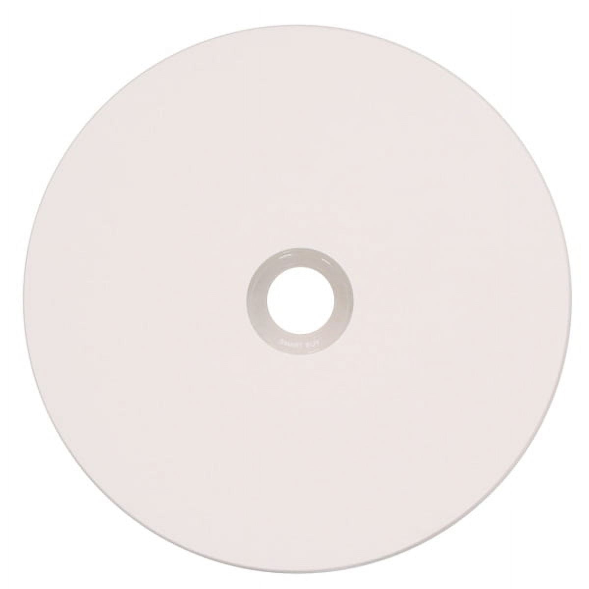 100 Pack Ridata DVD-R 16X 4.7GB 120 Min White Inkjet Hub Printable Blank Data Video Media Recordable Disc