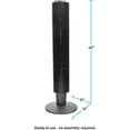 thumbnail image 3 of Comfort Zone 42 in. Tower Fan, Remote, 5 Speed, Timer, Wi-Fi, 3 of 7