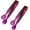 Purple, variant on Mini Serving Tongs, Stainless Steel Small Serving Utensils Ice Tongs Sugar Tongs 4.8"