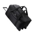 thumbnail image 3 of Bolsa de Lona con Ruedas CUTICAT Bolsa de Equipaje Resistente Negro, 3 of 8