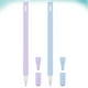 thumbnail image 5 of EeaseMX 2 accesorios de silicona con forma de cabeza de gato de dibujos animados, compatibles con Apple Pencil 2 (morado y azul cielo)., 5 of 8