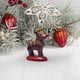 thumbnail image 3 of Muñeco de trineo de ciervos, Papá Noel, reno navideño, hecho a mano en cerámica, plegable y portátil, base de madera, para dormitorio, decoración navideña, decoración festiva del hogar,, 3 of 7
